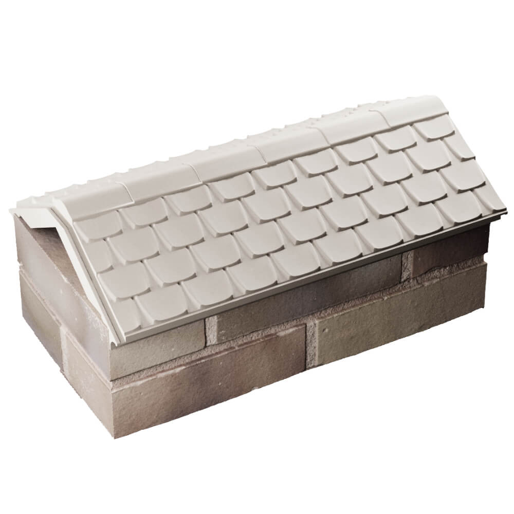 Парапет Zking Эльбрус Бежевый с посадкой на 1 кирпич (255мм) в Пензе фото