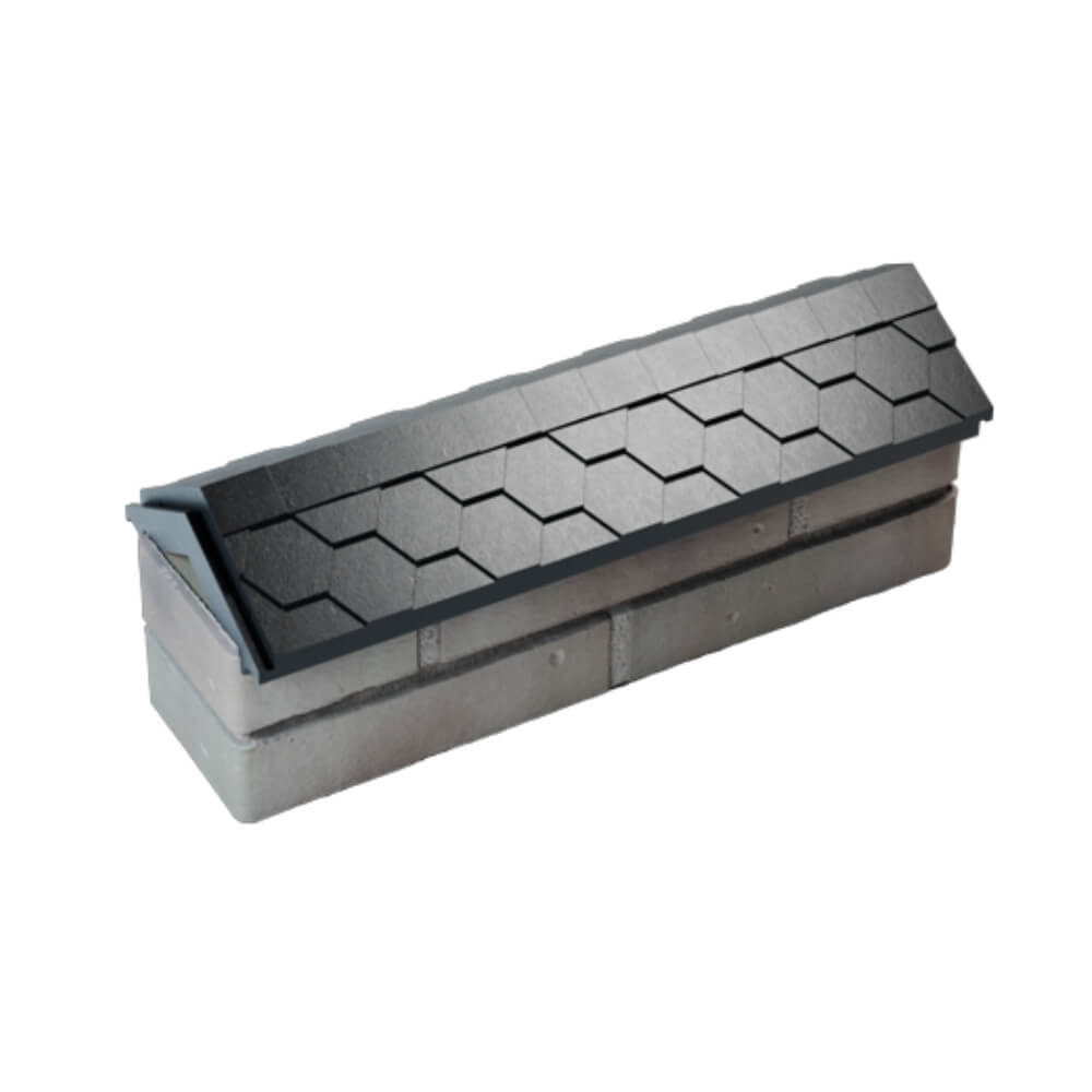 Парапет Zking Эверест Черный с посадкой на 0.5 кирпича (130мм) в Пензе фото