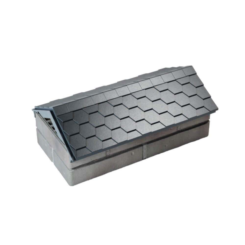 Парапет Zking Эверест Серый с посадкой на 1 кирпич (200/225/255мм) в Пензе фото