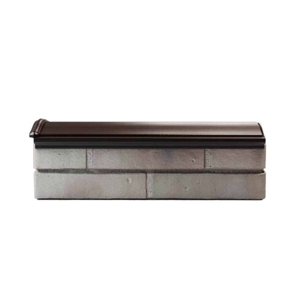 Парапет Zking Монблан Коричневый посадка на 0.5 кирпича (130мм) в Пензе фото