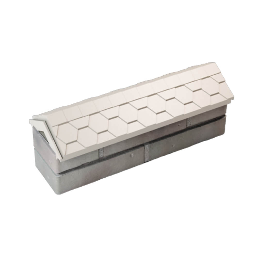 Парапет Zking Эверест Бежевый с посадкой на 0.5 кирпича (130мм) в Пензе фото