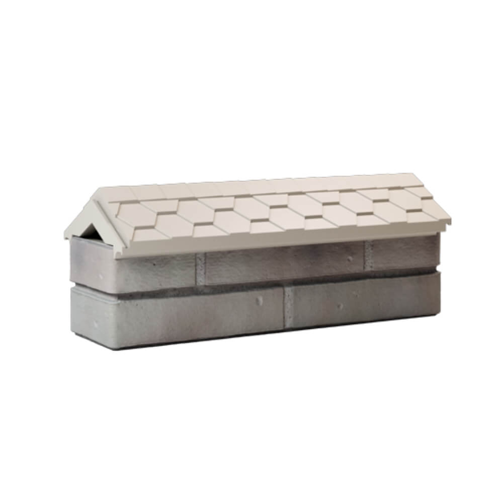 Парапет Zking Эверест Бежевый с посадкой на 0.5 кирпича (130мм) Пенза фото