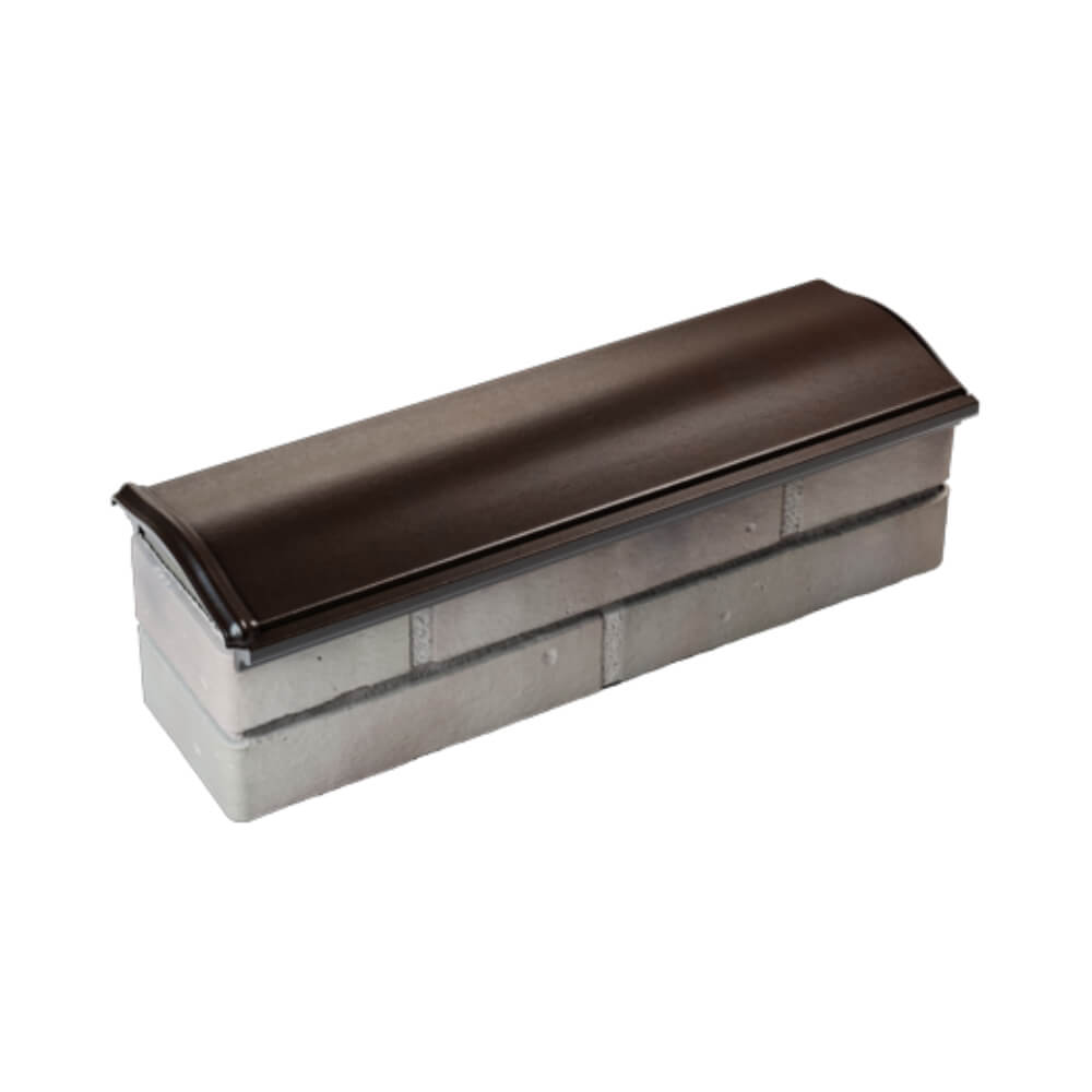 Парапет Zking Монблан Коричневый посадка на 0.5 кирпича (130мм) в Пензе фото