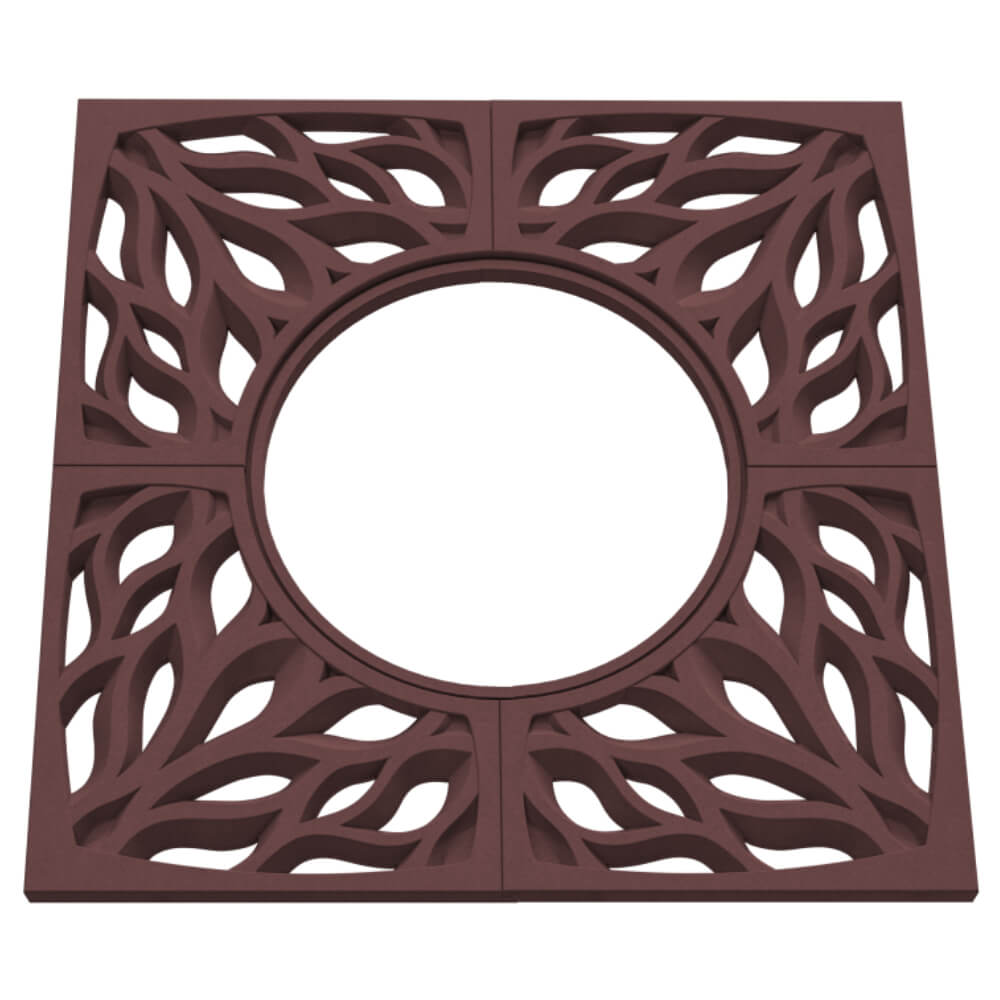 Приствольная решетка для дерева ZKING CRUST 1.2х1.2м Коричневая в Пензе фото