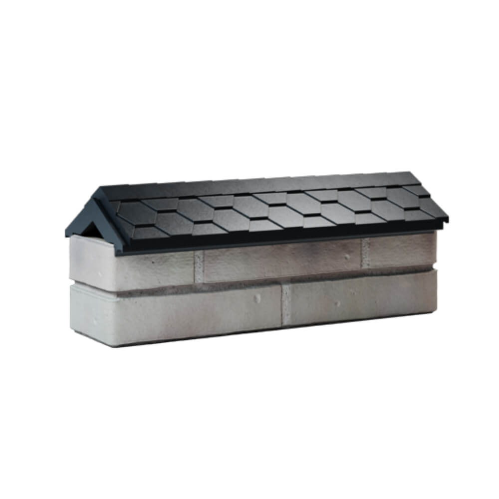 Парапет Zking Эверест Черный с посадкой на 0.5 кирпича (130мм) Пенза фото