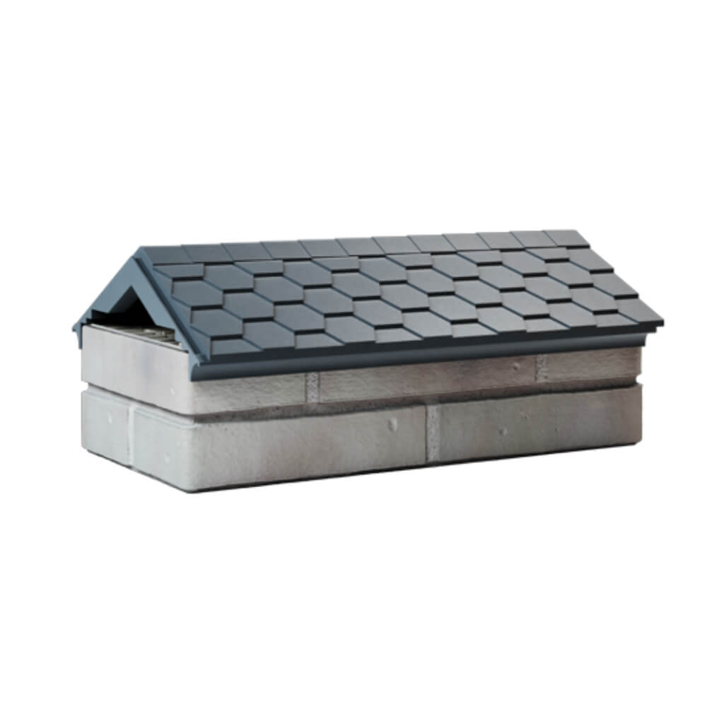 Парапет Zking Эверест Серый с посадкой на 1 кирпич (200/225/255мм) Пенза фото