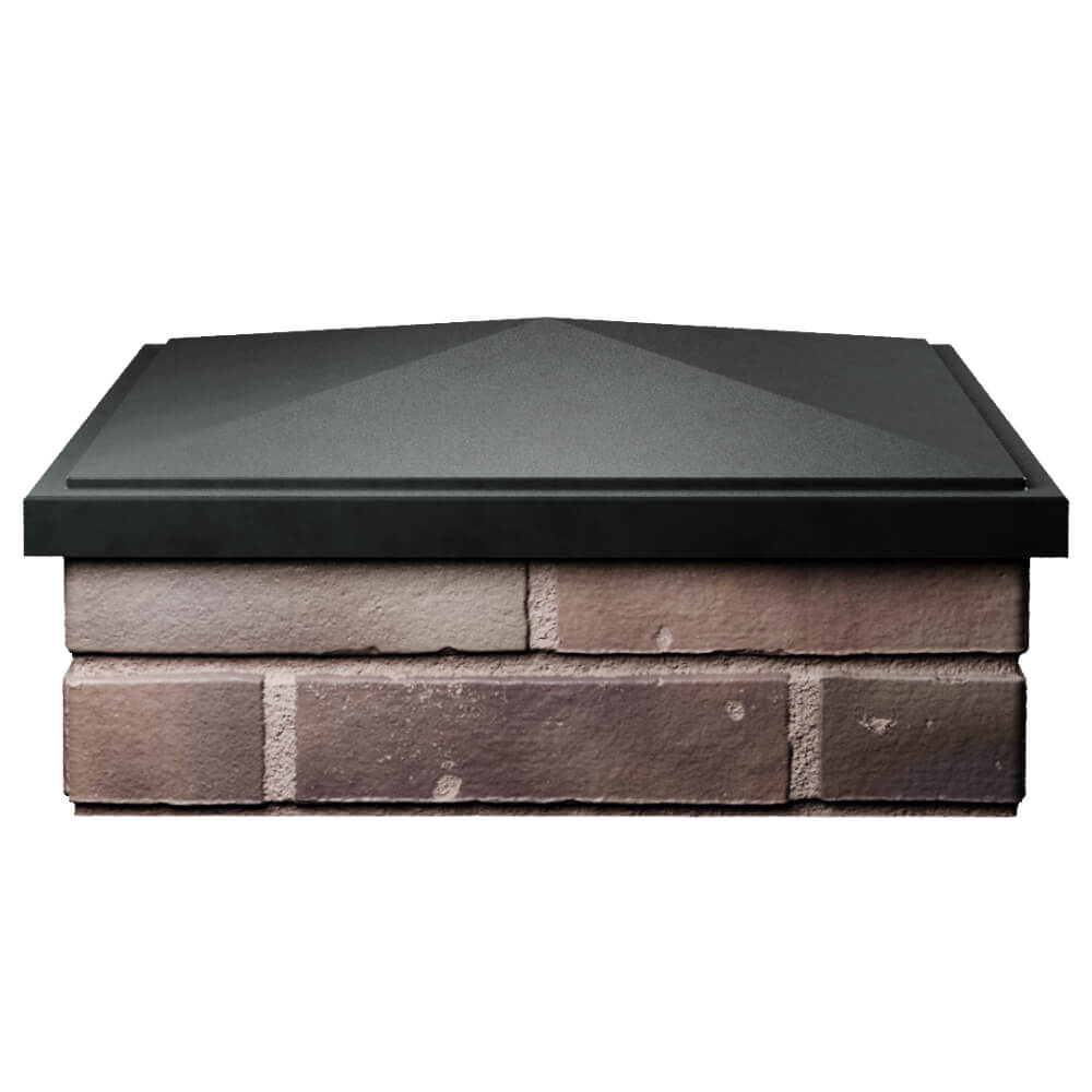 Колпак Zking БонаМоно Черный на столб 2х2 кирпича (515х515, 530х530мм) Пенза фото