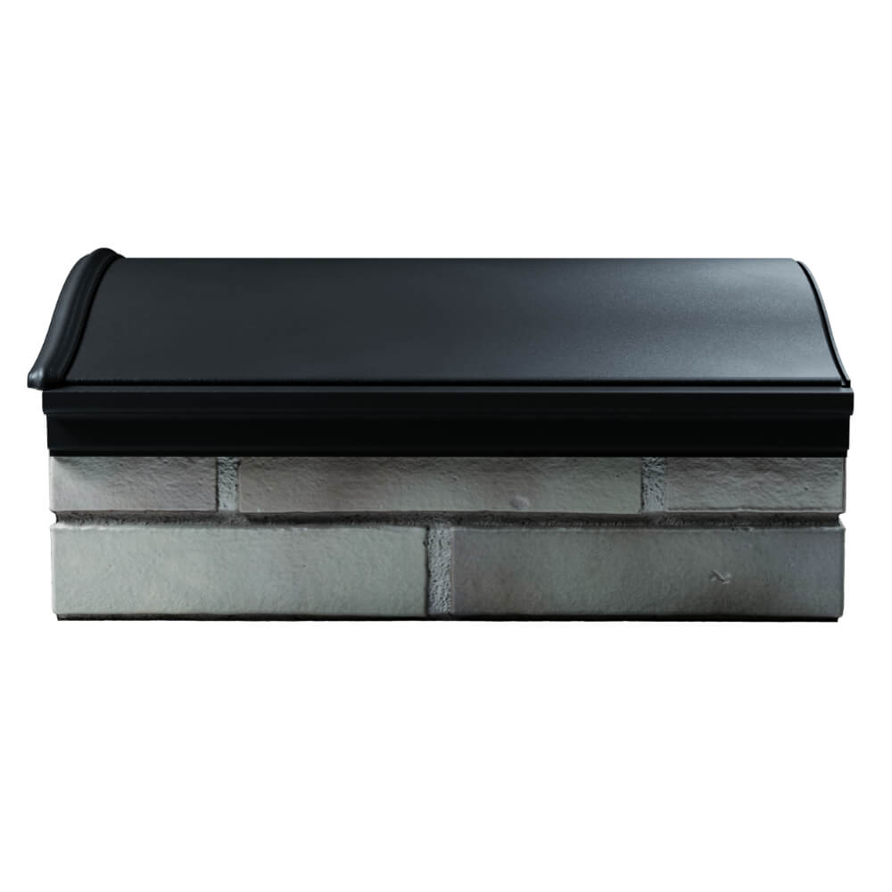 Парапет Zking Монблан Черный посадка на 1.5 кирпича (355/385мм) в Пензе фото