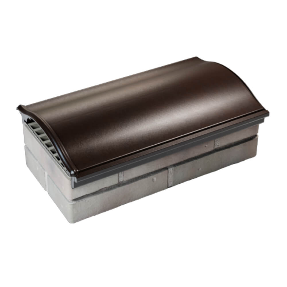 Парапет Zking Монблан Коричневый посадка на 1 кирпич (200/225/255мм) в Пензе фото