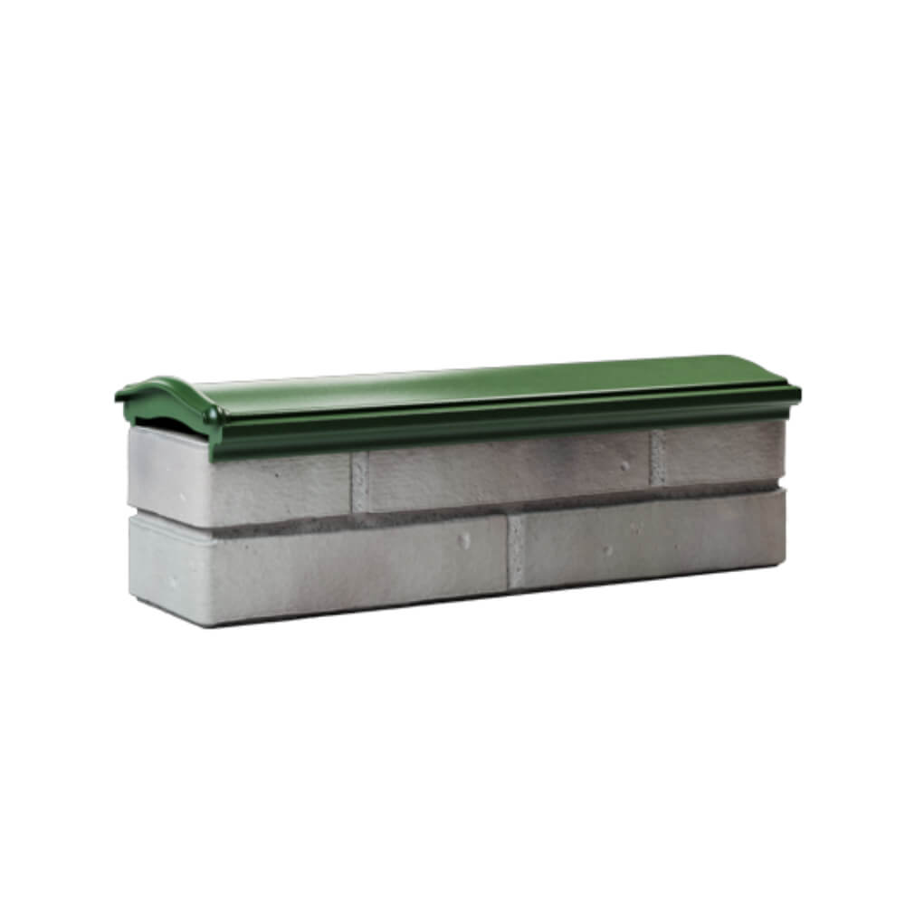 Парапет Zking Монблан Зеленый посадка на 0.5 кирпича (130мм) Пенза фото