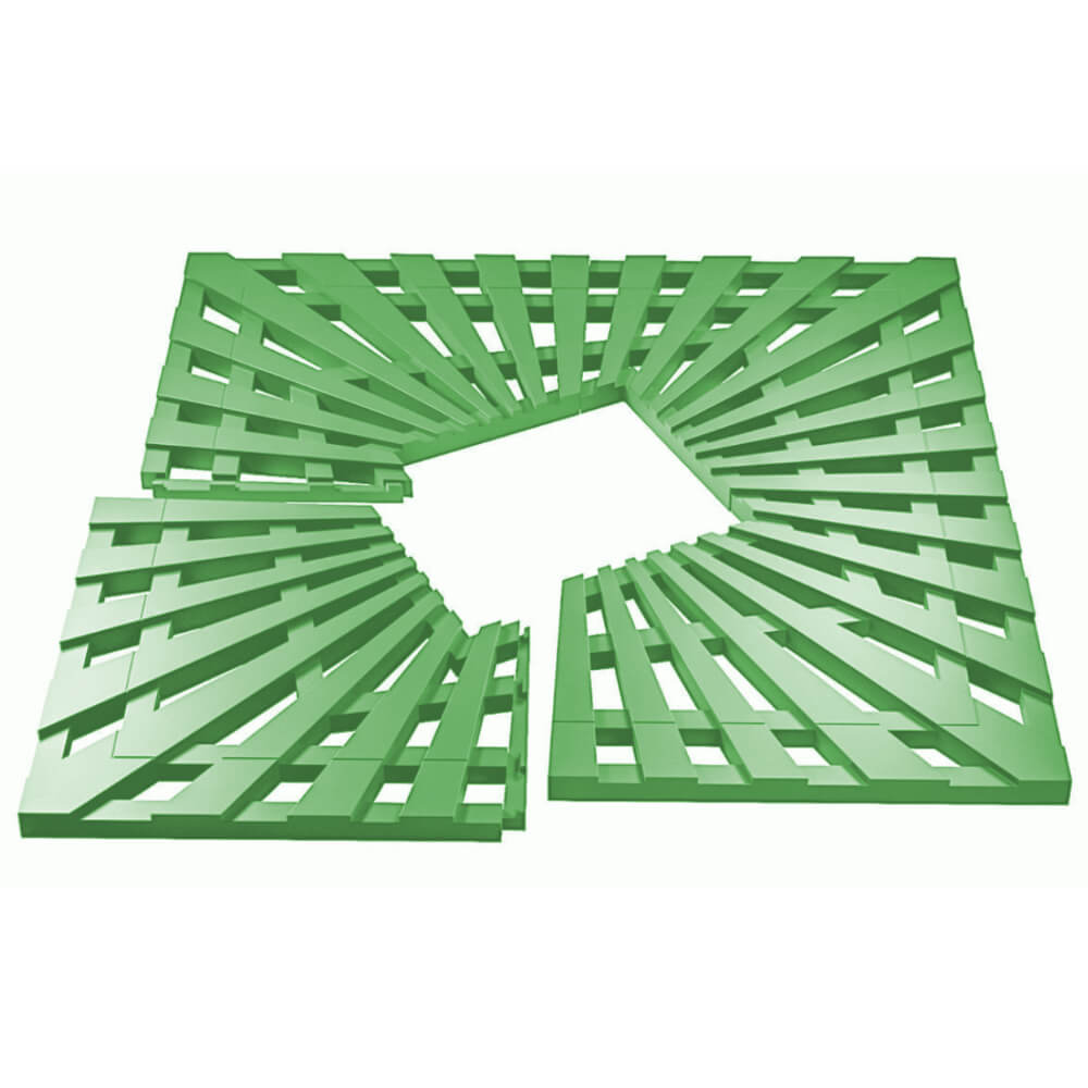 Приствольная решетка для дерева ZKING ATMOSPHERE 1.2х1.2м Зеленая в Пензе фото