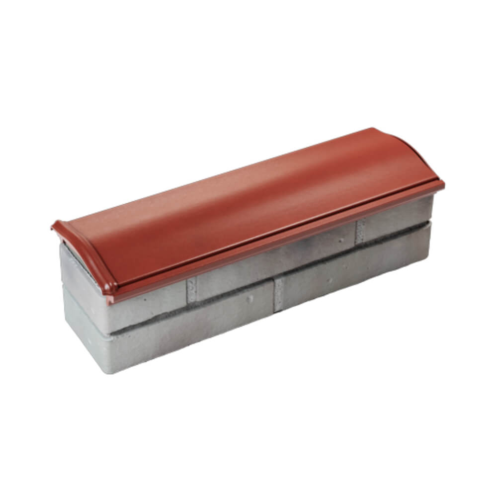 Парапет Zking Монблан Красный посадка на 0.5 кирпича (130мм) в Пензе фото