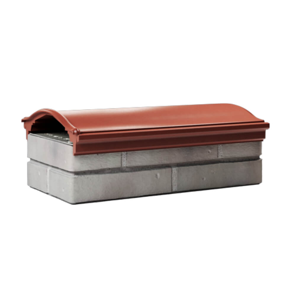 Парапет Zking Монблан Красный посадка на 1 кирпич (200/225/255мм) Пенза фото