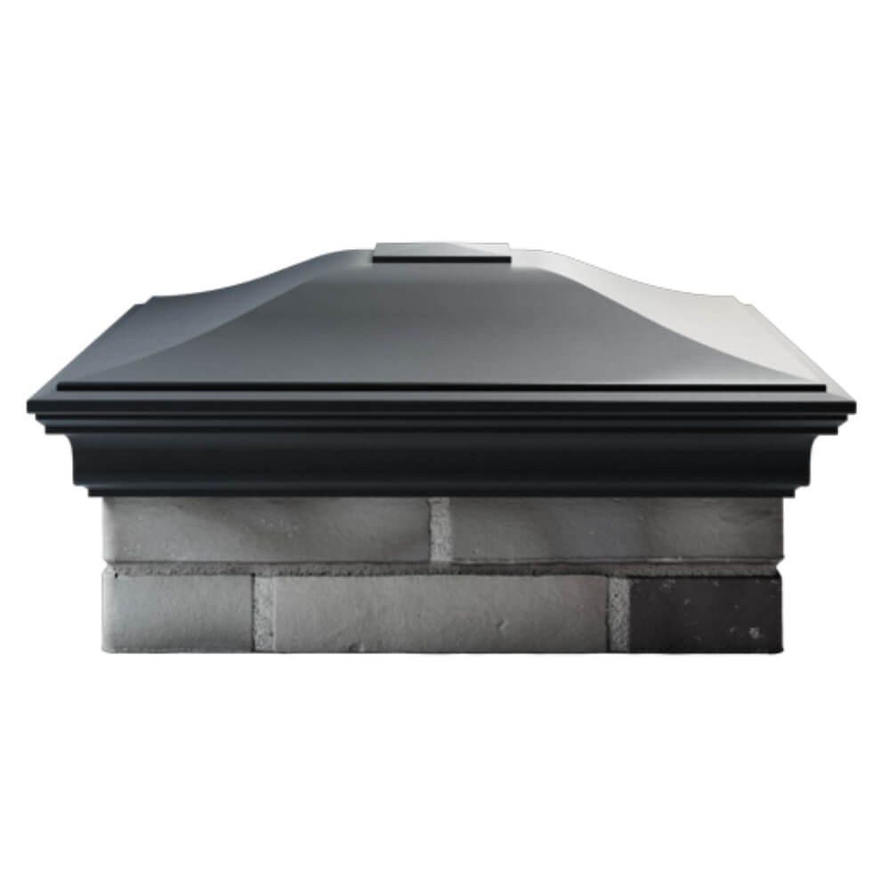 Колпак Zking Монблан Серый на столб 2х2 кирпича (515х515мм) в Пензе фото