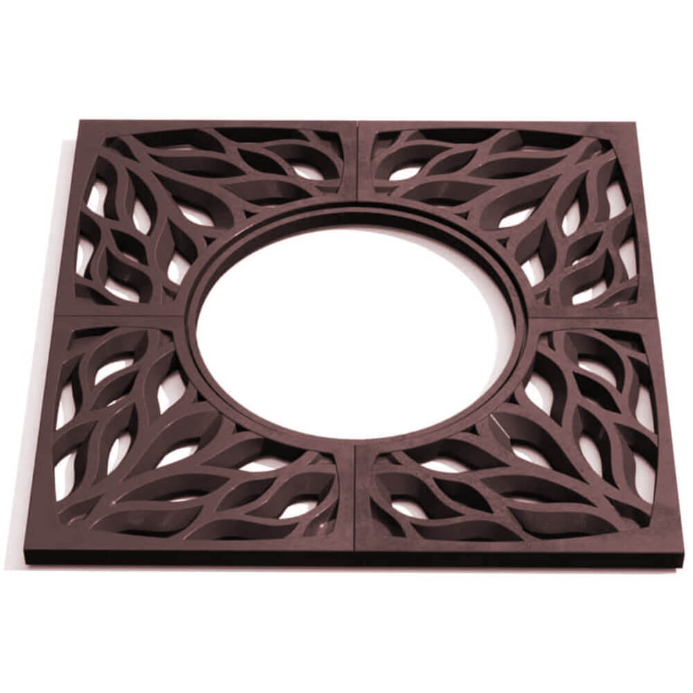 Приствольная решетка для дерева ZKING CRUST 1.2х1.2м Коричневая Пенза фото