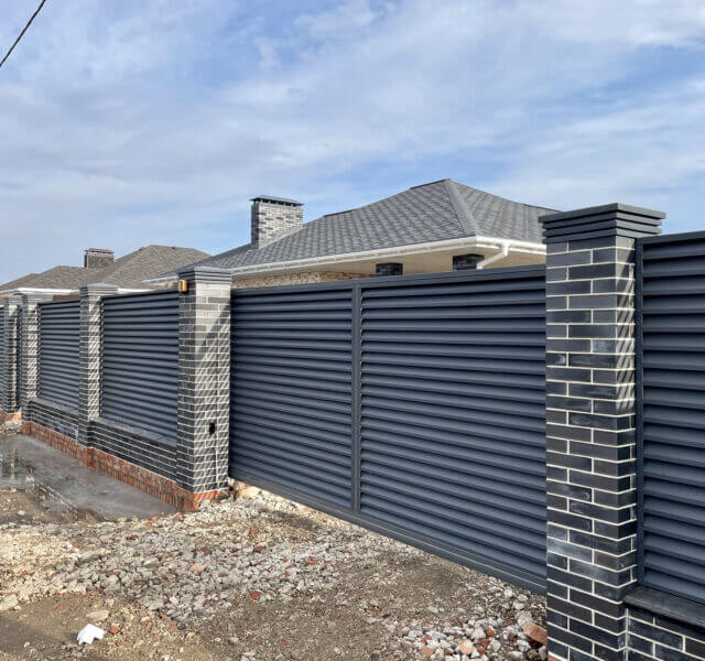 Колпак Zking Бона ХайТек Серый на столб 1.5х1.5 кирпича (385х385мм) в Пензе фото