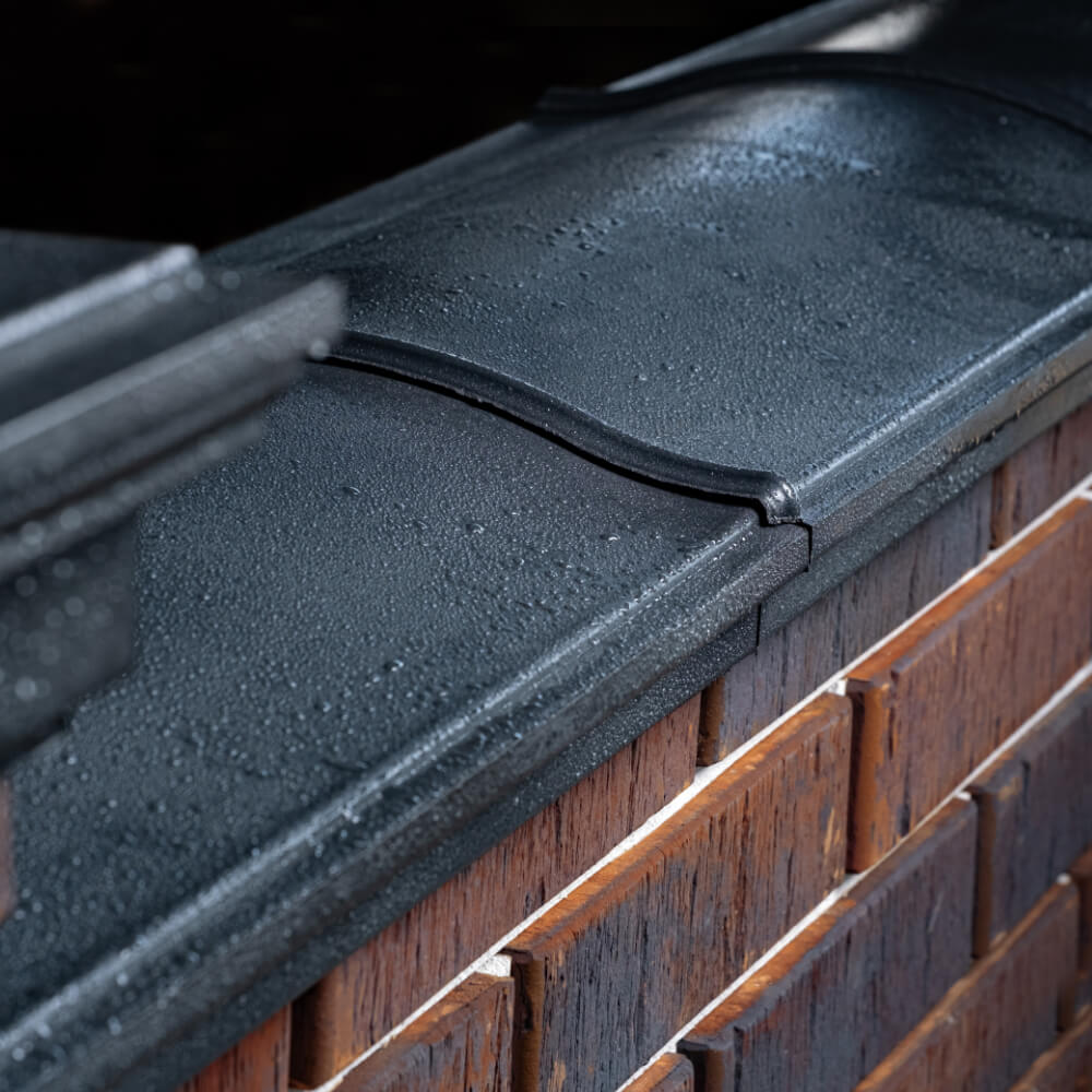 Парапет Zking Монблан Черный посадка на 0.5 кирпича (130мм) в Пензе фото