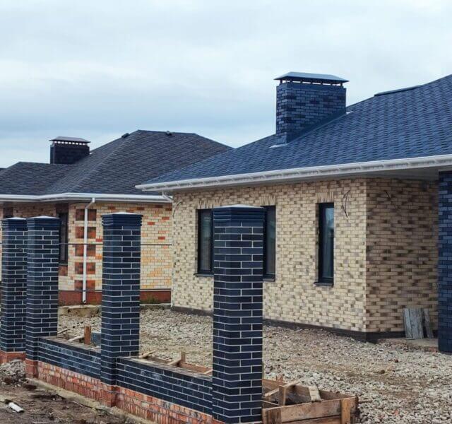 Колпак Zking Бона ХайТек Серый на столб 1.5х1.5 кирпича (385х385мм) в Пензе фото