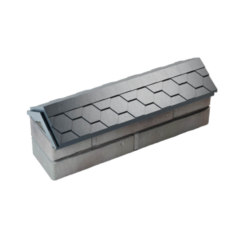 Парапет Zking Эверест Серый с посадкой на 0.5 кирпича (130мм) в Пензе фото